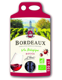 Miniature JL Parsat Organic - Red AOP Bordeaux 
